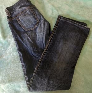Dark blue studded Guess Jeans